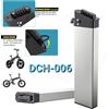 Aleaivy Batteria di Ricambio 36V/48V per Bici Pieghevole ADO A20 A20F MATE City Bike Fiido M1 Pro DCH-006 10.4Ah 12.8Ah 14Ah 15Ah 17Ah