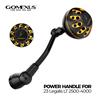 gomexus Manovella Gomexus per Mulinello da Spinning Daiwa 23 Legalis 2500-5000 con Supporto e Rullo Porta Filo - Upgrade Personalizzato