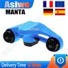 NONE Scooter Subacqueo Asiwo con Supporto per Action Camera per Bambini/Adulti, Impermeabile fino a 40M per Immersioni, Snorkeling e Piscina