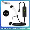 NONE Cavo di ricarica portatile per veicoli elettrici Podofo Tipo 2 16A 3.5KW 8/10/13/16A IPX5 compatibile con Mercedes Tesla