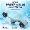 NONE Asiwo MANTA 2 Scooter Subacqueo con Supporto per Action Camera, per Bambini/Adulti, Impermeabile fino a 40M, per Immersioni, Snorkeling e Piscina