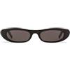 Liora Sabrina Occhiali da sole da donna in stile retrò stile vintage anni '90 protezione UV400 leggeri ed eleganti Cat-eye