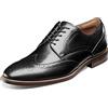 Florsheim Scarpe da Uomo Rubano Wingtip Oxford, Nero, 43 EU