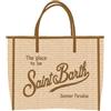 Saint Barth Mc2 Donna Borsa A Mano VIV0007 Polipropilene Marrone Taglia Unica