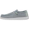 HEYDUDE Hey Dude Wally Sox - Scarpe Uomo Slip-On - Mocassini, Ice Grey, 44