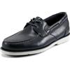 Rockport Scarpe da barca Southport da uomo, Pelle Blu Scuro, 49 EU