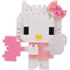 Nanoblock Hello Kitty Dreaming Angel - Mini Figurina da Costruire Blocchi