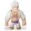 CICABOOM | Elastikorps Fighter One Piece - Luffy G5, Giocattolo Maxi Size 23 cm, Elastico e Deformabile con Riempimento in Sabbia, Allungabile e Morbido al Tatto