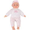 CLEMENT CLEMENTINE - Bambola in Pigiama - Giocattolo per Bambini - 056330 - Rosa - Bambola - Bebè - Manichino - Coccolare - Gioco di Imitazione - Regalo - Compleanno - 31 cm - A Partire da 12 Mesi