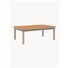 SACKit Tavolino da giardino con piano in legno di teak Kirra -