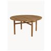 Macabane Tavolino rotondo da giardino in legno di teak Kally -