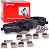 Brembo P 24 078 - Pastiglia Freno - Posteriore | Compatibile con: FORD GALAXY II, S-MAX, LAND ROVER FREELANDER 2, VOLVO S60 II, S80 II, V60 I, V70 III, XC70 II