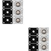 2 Pieces Jack Connettore Audio Per Chitarra Presa Elettrica Parti