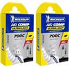 Michelin Presta A1 Light, Camera d'Aria Unisex Adulto, Nero, 700X18-23