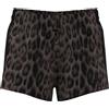 adidas - Seasonal Essentials Leopard Print Woven Shorts with 3-Stripes, Pantaloncini Donna