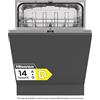 Hisense HV642D65 NUOVA Lavastoviglie Incasso 60 cm, 14 Coperti, Apertura Porta Automatica, Cesti Flessibili, 6 Programmi, Classe D