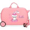 Roll Road I, Rosa, Valigia per bambini Unicorn