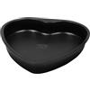Dr. Oetker Dr.Oetker 1478 Tradition Teglia Cuore, Alluminio Pressofuso, Nero, 24 cm