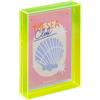 walther design Summertime TC318I - Cornice portafoto fluo, 13 x 18 cm, colore: giallo