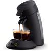 PHILIPS Senseo Original Plus CSA210/60 - Macchina per cialde da caffè, tecnologia caffè boost, in plastica riciclata, colore: Nero