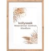 kollyseek cornice 30x45cm legno reale con Passepartout pine con vetro acrilico fotocornice zimmer deco