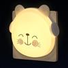 Annmore Luce Notturna Neonata Gatto da Presa Automatico | Sensore Crepuscolare, Cameretta Bambini, Regalo Neonato Maschio