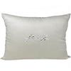Russo Tessuti Cuscino Decorativo Luce LIUJO Cotone Logo Strass Cristal Liu Jo Letto Salotto-Avorio-Rettangolare
