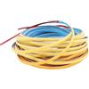 Cleiscry Striscia luminosa flessibile a LED, 3 mm, 5 mm, 8 mm, arancione, rosso, ambra, CC 12 V, 24 V, 1800 K, 3000 K, 4000 K, 6000 K, morbida, retroilluminazione per armadi, 5 m (bianco neturale 4000