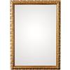 ITALIA CORNICI Maestri Artigiani Specchiera da Parete, Specchio Rettangolare Barocco con Cornice Intagliata in Legno, Verticale o Orizzontale, Made in Italy (Oro Antico 50 x 70 cm)