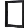 Abtgt Cornice galleggiante in tela da 30,5 x 40,6 cm, con profondità di 2,3 cm, cornice galleggiante nera per dipinti su tela con adesivo, cornice artistica da parete verticale o orizzontale per
