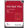 Western Digital Red Plus disco rigido interno 2 TB 5400 Giri/min 64 MB 3.5" SATA [WD20EFPX]