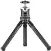 Gitzo GKTBC1 treppiede Universale 3 gamba/gambe Nero, Argento (GITZO Tripod Kit Traveler Mini Black D) [GKTBC1]