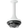 Ubiquiti Pendant-style mount with 1.5 - NPS threaded connector for suspending the AI Multi Sensor 4 camera from ceilings or overhead structures. [UACC-AI-MS-4-PM-W]