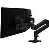 Ergotron LX Pro Series 45-684-292 Supporti a parete per TV 68,6 cm [27] Scrivania Nero (LX PRO ARM DUAL DIRECT DESK - MOUNT WCB) [45-684-292]