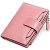 SENDEFN Portafoglio Donna in Pelle Vera Piccolo Portamonete Cute con Cerniera 14 Carte Portafoglio Donna Pelle con Tanti Scomparti