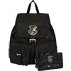 sarcia.eu Harry Potter Zaino Nero Ragazzo con Pochette 29x14x31cm