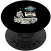 Astronaut Galaxy Space Planet Galaxy Uni Beh, che succhia la terra piatta astronauta pianeti divertenti spazio PopSockets PopGrip Adesivo