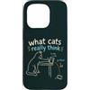 Teacher & Classroom Co. Custodia per iPhone 15 Pro Divertente Gatto Fisica Scienze Insegnante Classroom