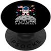 Astronaut Galaxy Space Planet Galaxy Uni Futuro Astronauta Spazio Pianeti Galaxy Universo Bambini Ragazzi PopSockets PopGrip Adesivo