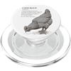 Humorous Poultry & Farm Animal Dictionar Divertente grafica Velociraptor Fluffy Definizione Pollo PopSockets PopGrip per MagSafe