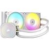 CORSAIR NAUTILUS 240 RS ARGB Raffreddatore CPU a Liquido - 240mm AIO - Connessione Diretta alla Scheda Madre - Intel LGA 1851/1700, AMD AM5/AM4 - 2x RS120 ARGB Ventilatori Inclusi - Bianco