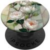 Aesthetic White Stained Glass Pastel Pho Aesthetic White Stained Glass Pastel Mint Aqua Summer Fresh PopSockets PopGrip Adesivo