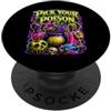 Halloween Costume Vintage Spooky Season Halloween Scegli il tuo veleno Bootleg Meme Halloween PopSockets PopGrip Adesivo