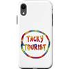 Funny Hawaiian Nerdy Tacky Tourist Dress Custodia per iPhone XR Tacky Tourist Day Costume Idea Tacky Tacky Tacky
