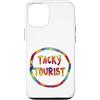 Funny Hawaiian Nerdy Tacky Tourist Dress Custodia per iPhone 12/12 Pro Tacky Tourist Day Costume Idea Tacky Tacky Tacky