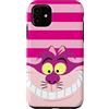 Disney Alice nel Paese delle Meraviglie Stregatto Rosa Strisce Custodia per iPhone 11