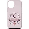 Unique Monster Romance Creations Custodia per iPhone 12/12 Pro Mostro Romance Book Lover Gothic Reading Moon