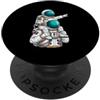 Astronaut Galaxy Space Planet Galaxy Uni Astronauta Papà E Figlio Spazio Esterno Pianeti Galassia Astronomia PopSockets PopGrip Adesivo
