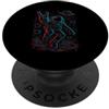Astronaut Galaxy Space Planet Galaxy Uni Astronauta Rock On Sign Galaxy Outer Space Science Universe PopSockets PopGrip Adesivo