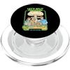 Grandio Design Funny Scientific Science Let's Split The Atom Funny Physics Nuclear Energy Copertina del libro PopSockets PopGrip per MagSafe